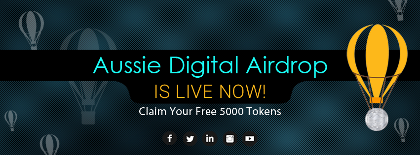 Earn Free 5000 Tokens with Aussie Digital Airdrop